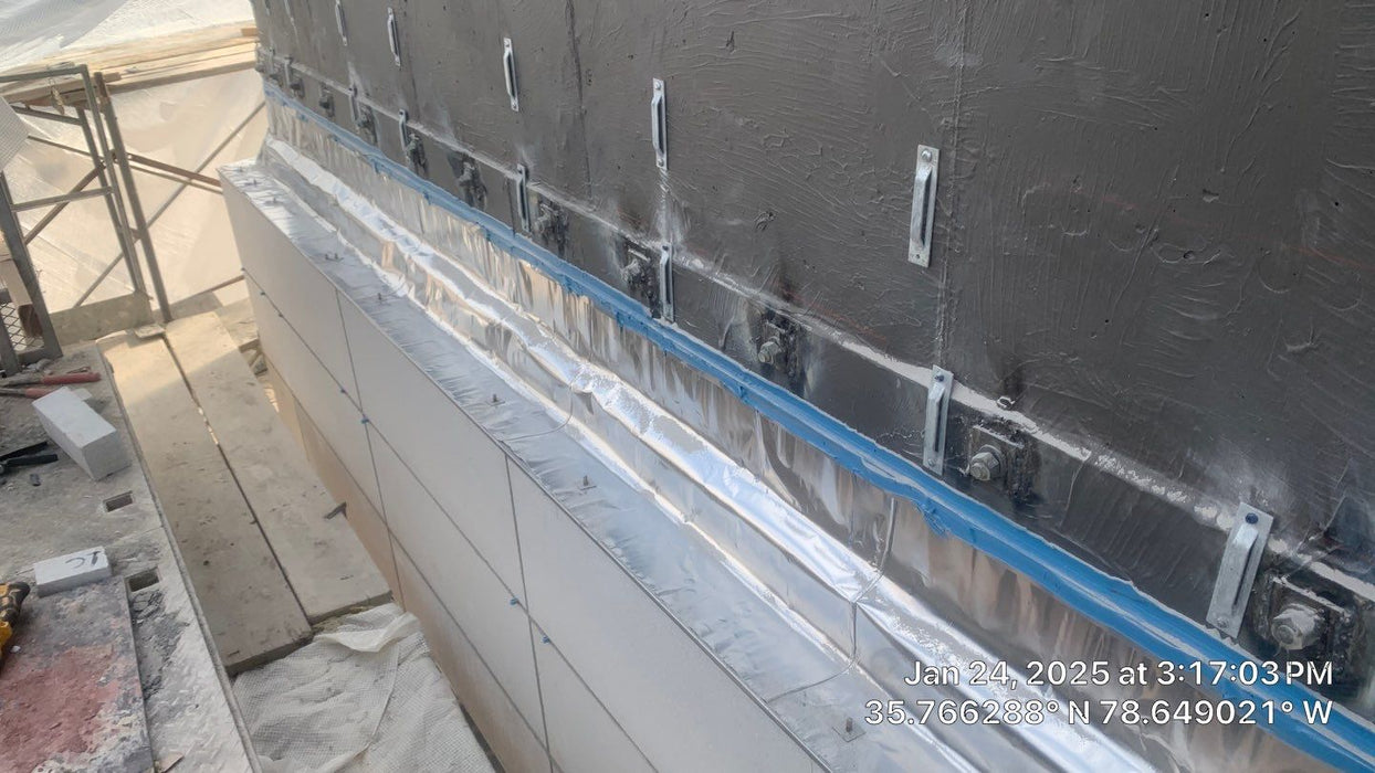 York 304 Self Adhering Stainless Steel Flexible Flashing - 50' Roll